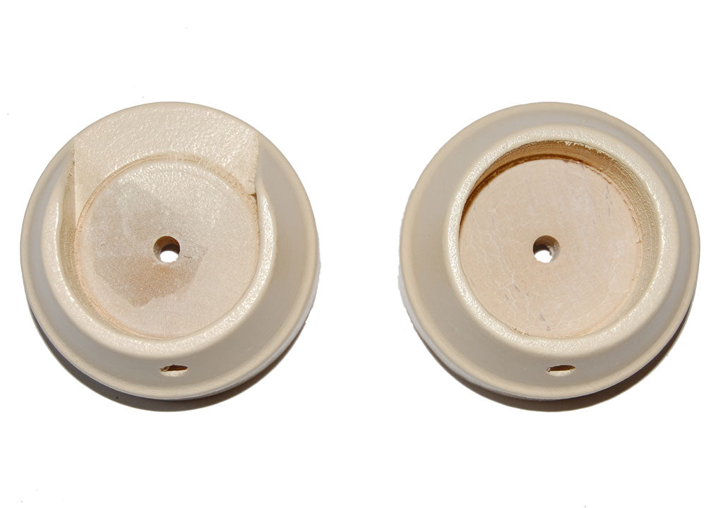 28mm Wood Recess Bracket - Cream