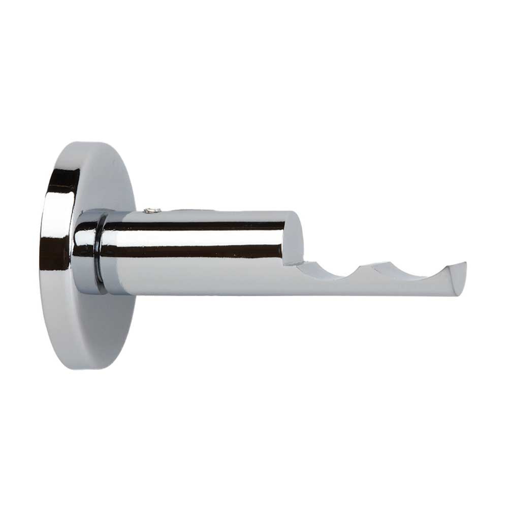 35mm Metal Passover Bracket - Chrome