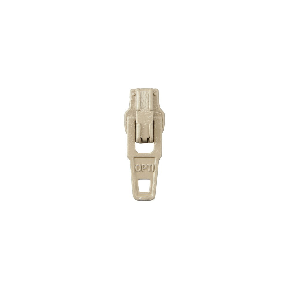 4mm Premium Beige Zip Sliders - Pk100