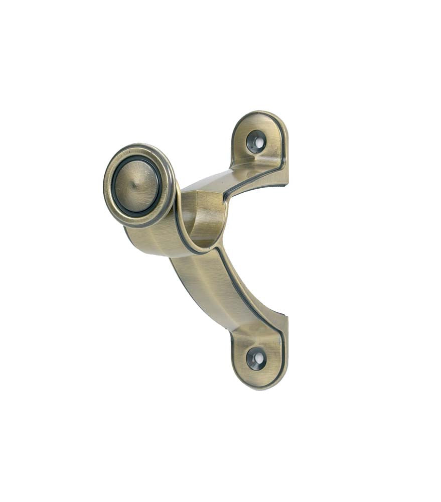 Galleria 35mm Metal End Bracket Pk1 - Burnished Brass