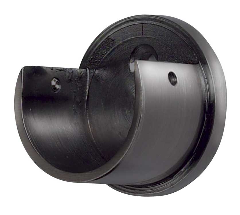 Galleria 35mm Metal Recess Bracket Pk1 - Black Nickel