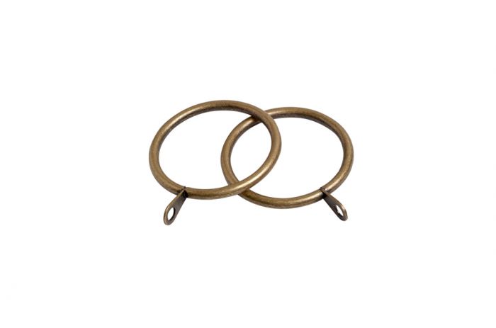 25-28mm Pristine Rings Pk 8 Antique Brass