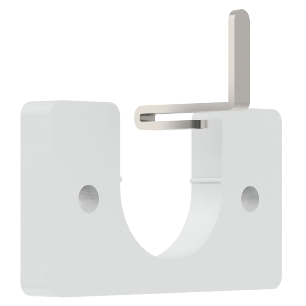 Arc 25mm Recess Bracket - China White