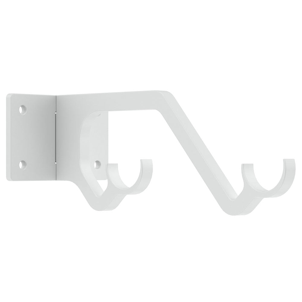 Arc 25mm Double Pass Bracket - China White