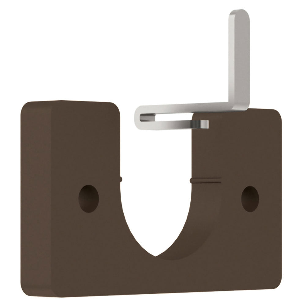 Arc 25mm Recess Bracket - Mocha