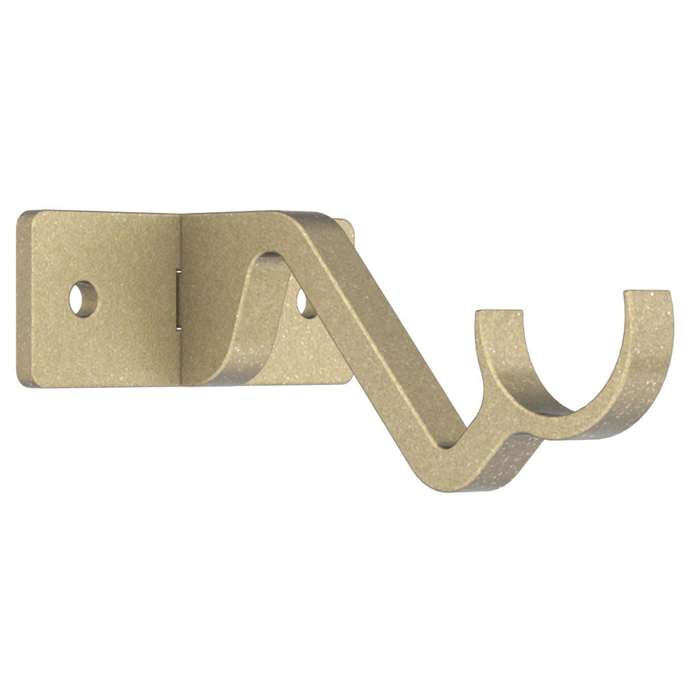 Arc 25mm Pass Bracket - Soft Brass