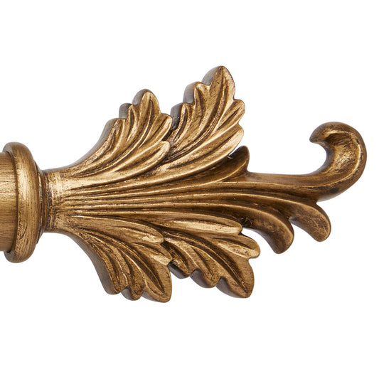 45mm Ashbridge Tatton Finial Pk1 - Baroque Gold