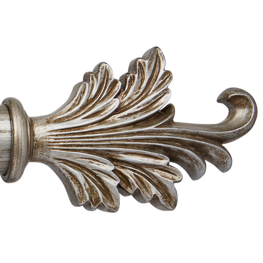 45mm Ashbridge Tatton Finial Pk1 - Baroque Silver