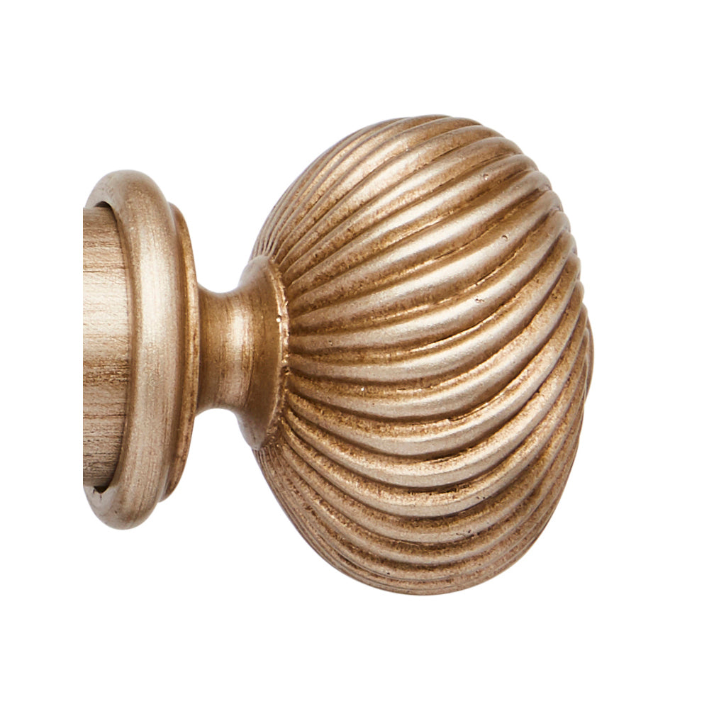 45mm Ashbridge Sezincote Finial Pk1 - Champagne Gold