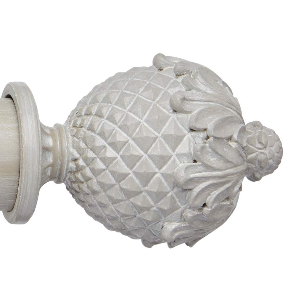 45mm Ashbridge Botanical Finial Pk1 - Heritage Grey