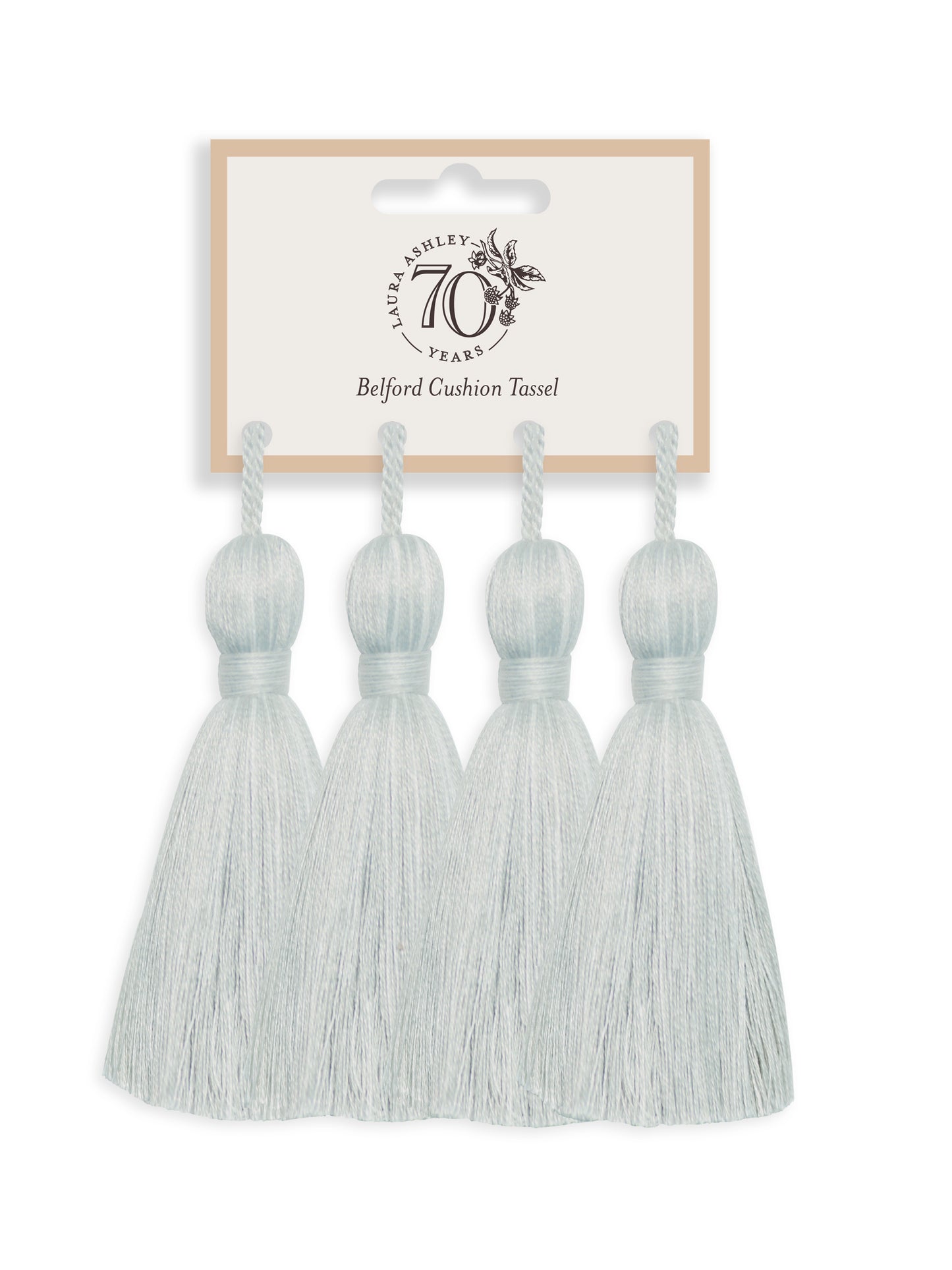 Belford Cushion Tassel Pk4 - Pale Steel