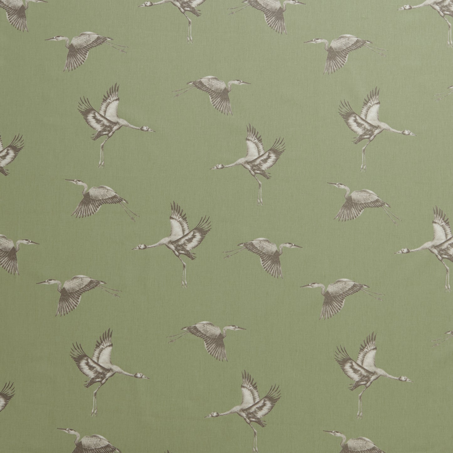 Cranes Fabric