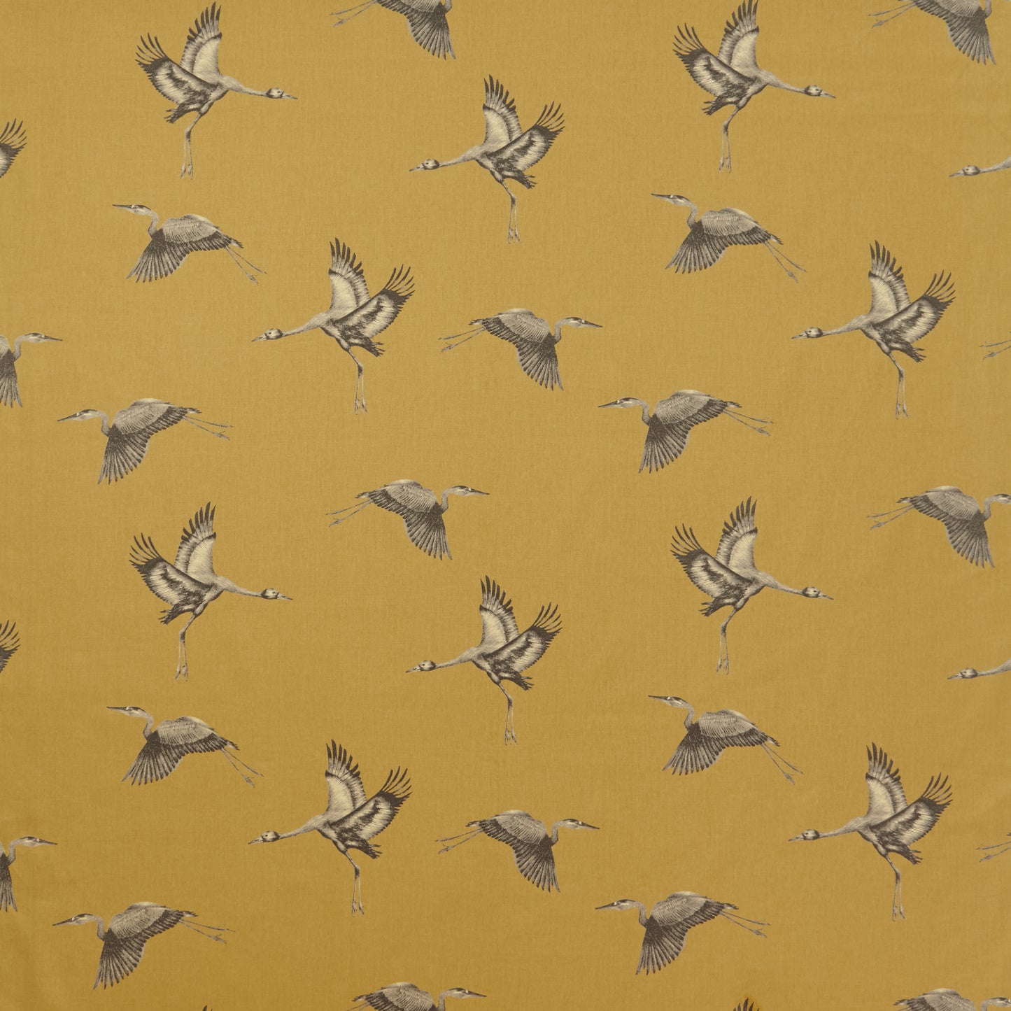 Cranes Fabric