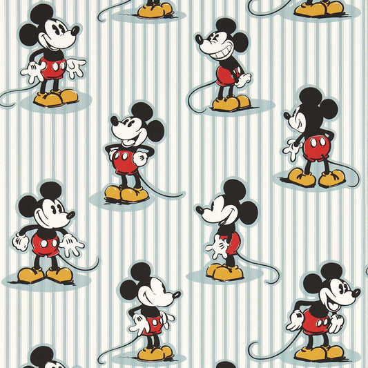 Mickey Stripe Wallpaper