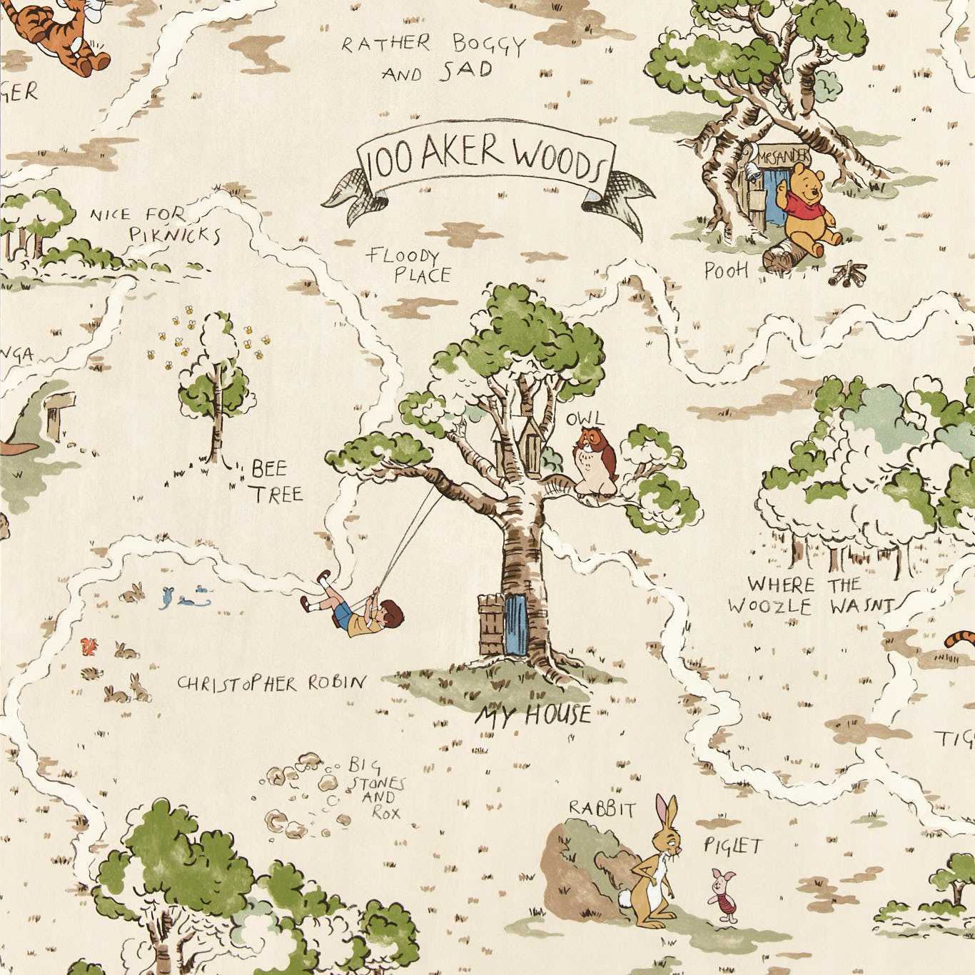 Hundred Acre Wood Wallpaper