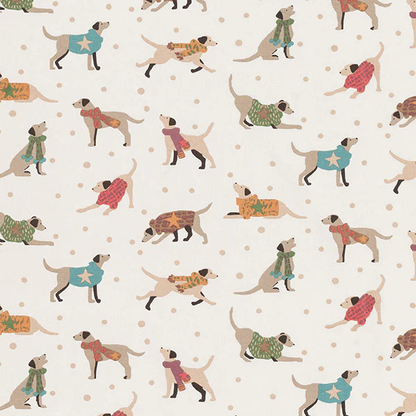 Dapper Dogs Fabric