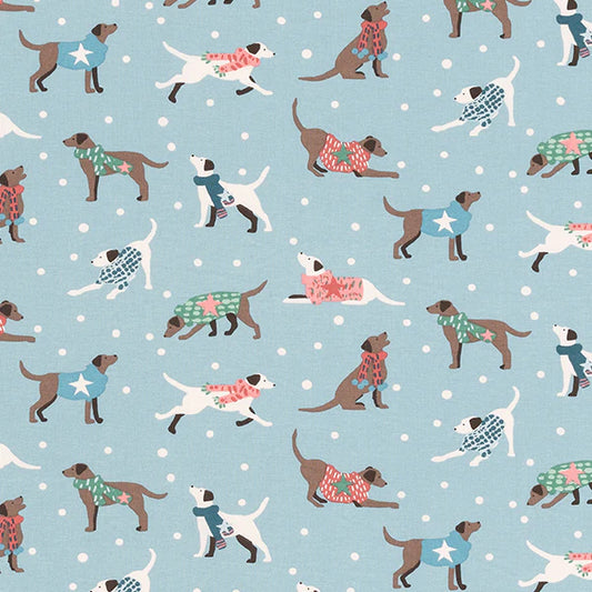 Dapper Dogs Fabric