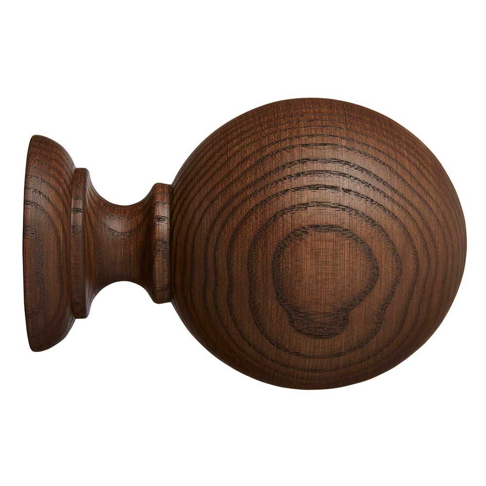 Eden 45mm Ball Finial Pk1 - Cocoa