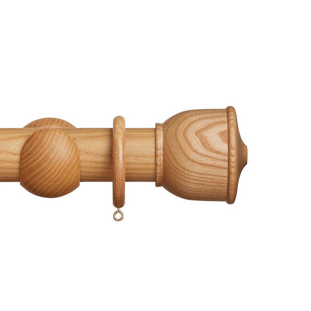 45mm Eden Urn Wood Pole Set - Natural