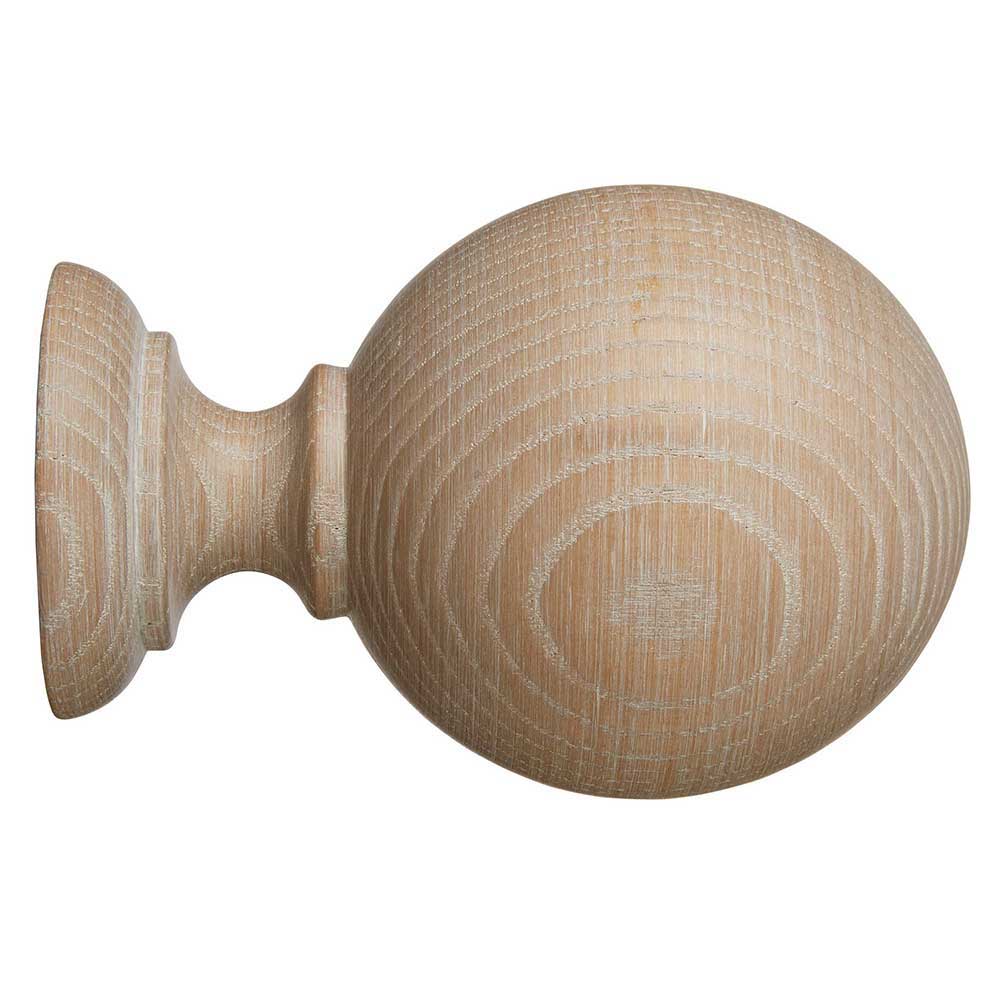 Eden 45mm Ball Finial Pk1 - Oatmeal