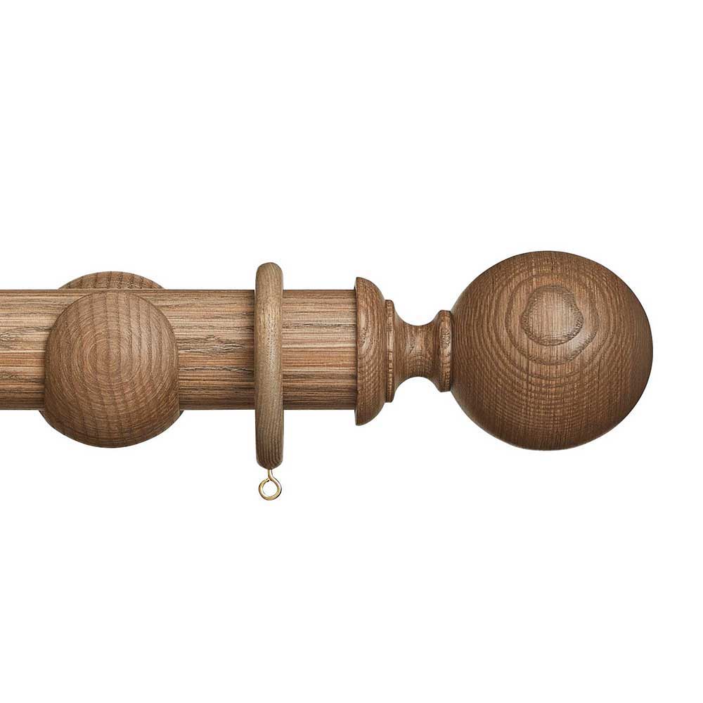 45mm Eden Ball Wood Pole Set - Sisal