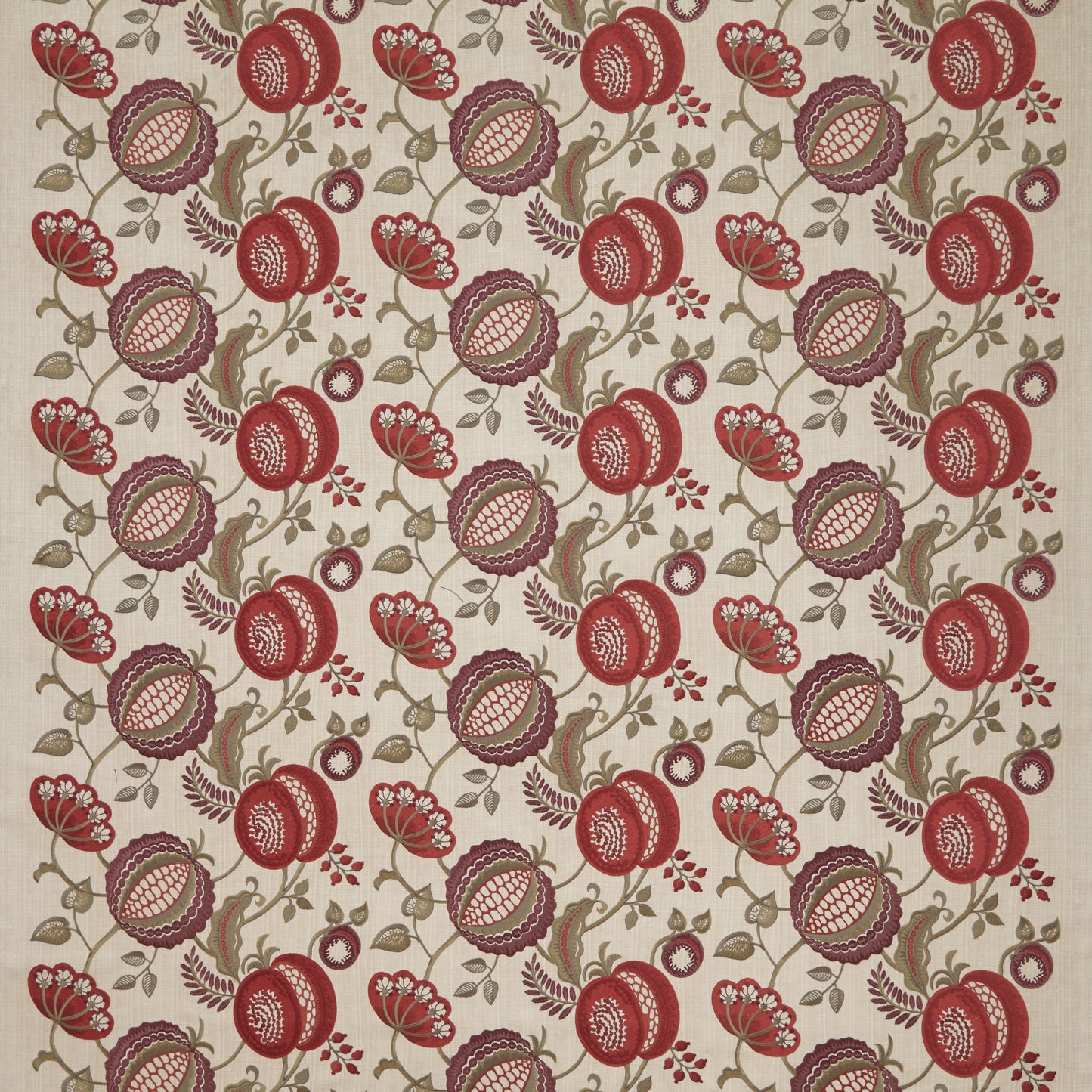 Figs And Strawberrys Fabric