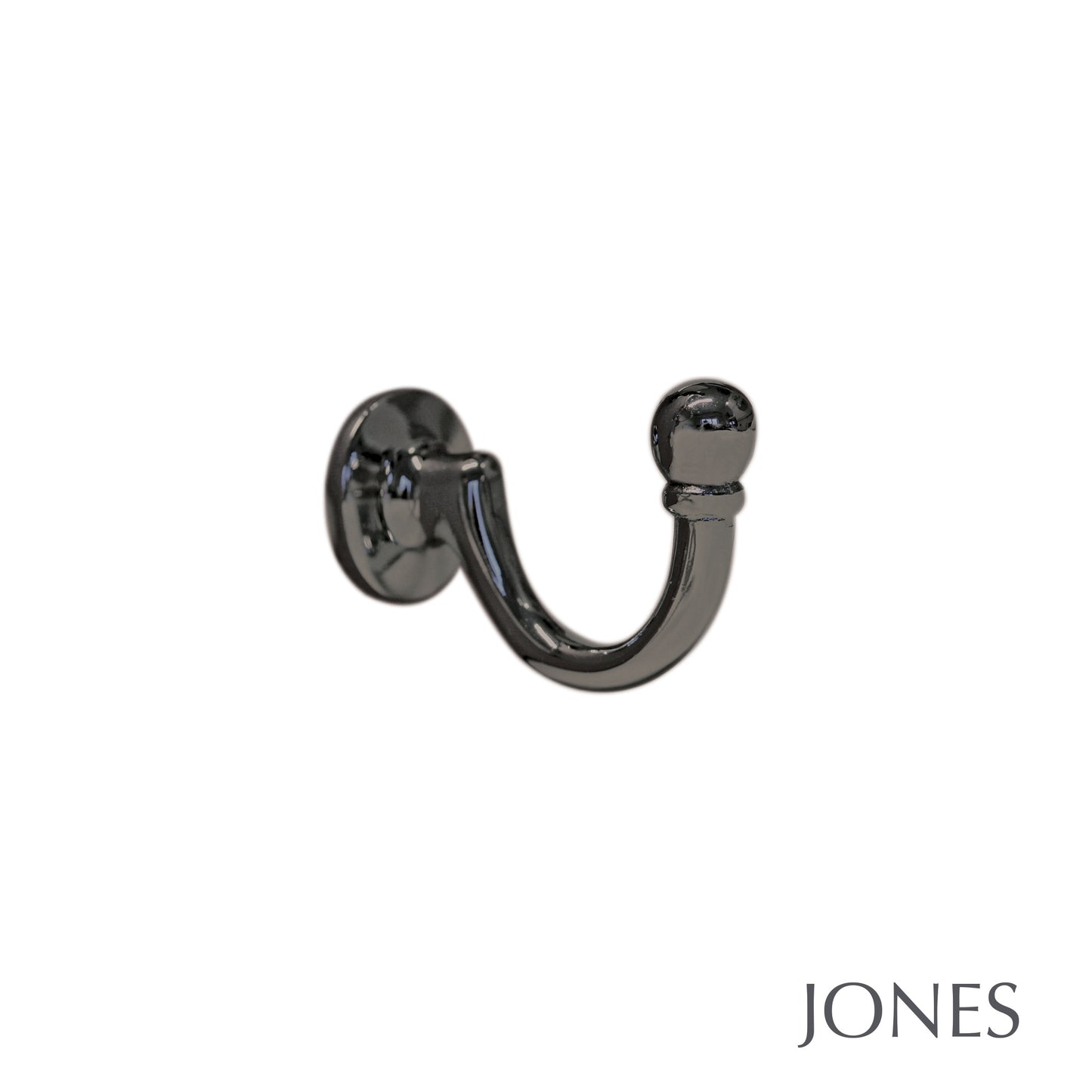 Ball End Hook - Black Nickel