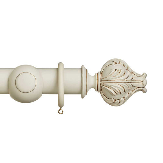 45mm Museum Vienna Complete Pole Set - Antique White