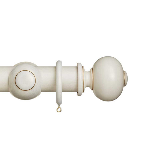 45mm Museum Parham Complete Pole Set - Cream And Gold Wash