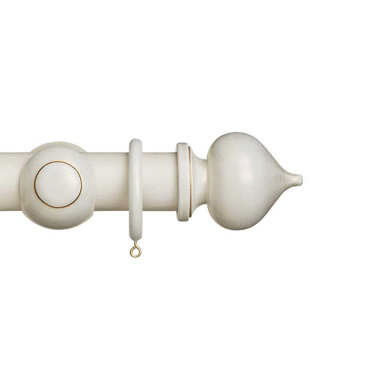 45mm Museum Florence Complete Pole Set - Cream And Gold Wash