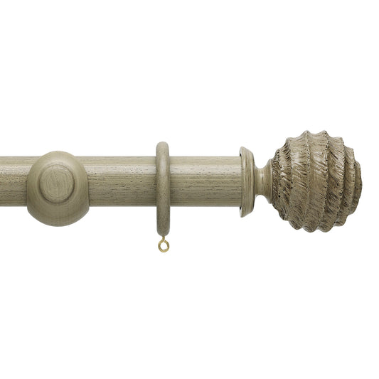 Origins 35mm Fossil Ball Complete Pole Set - Millstone Grey