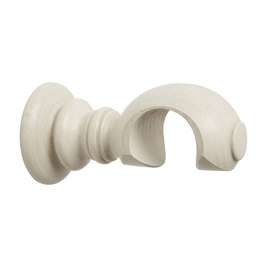 Origins 45mm Wood Clasp Bracket - Limestone