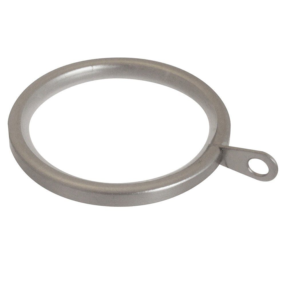 28mm Soho Rings Pk6 - Satin Steel