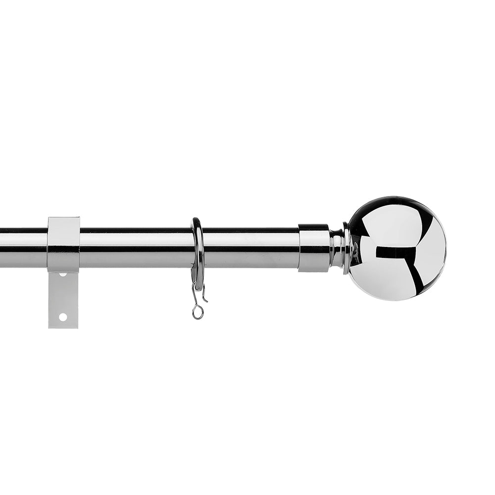 16-19mm Universal Ball Extendable Pole Set - Chrome