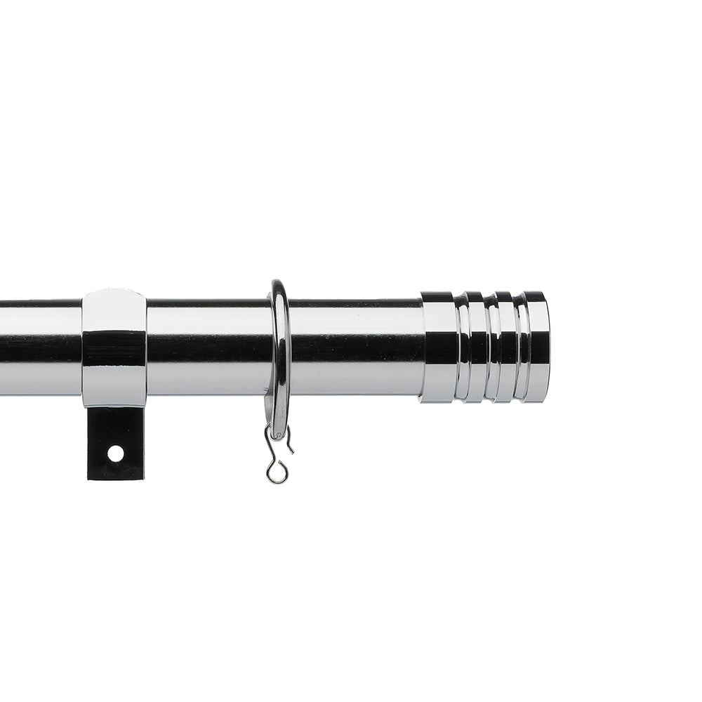 25-28mm Universal Barrel Extendable Pole Set - Chrome