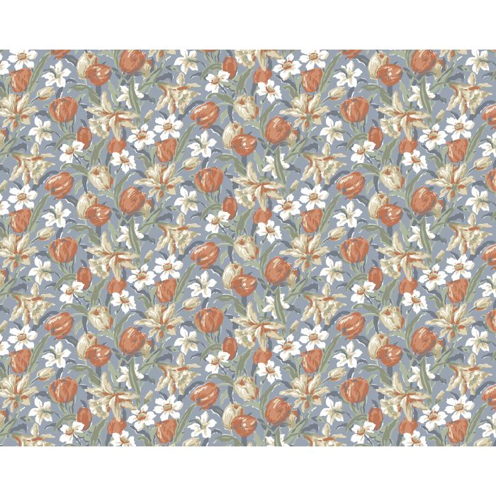 Tulips Fabric