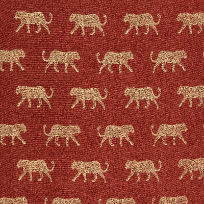 Leopard Panama Fabric