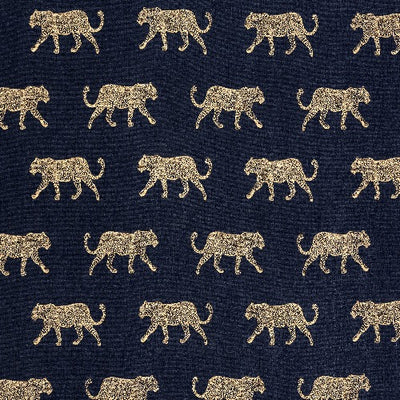 Leopard Panama Fabric