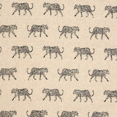 Leopard Panama Fabric