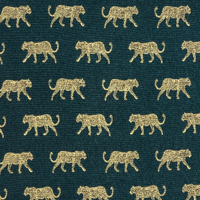 Leopard Panama Fabric