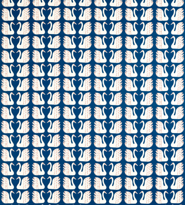 Swim Swam Swan Fabric