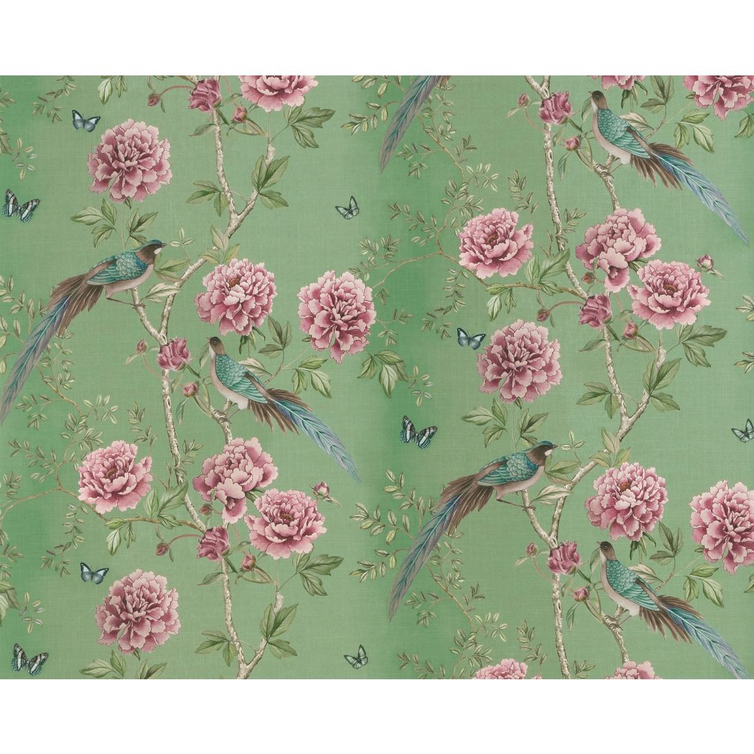 Vintage Chinoiserie Fabric