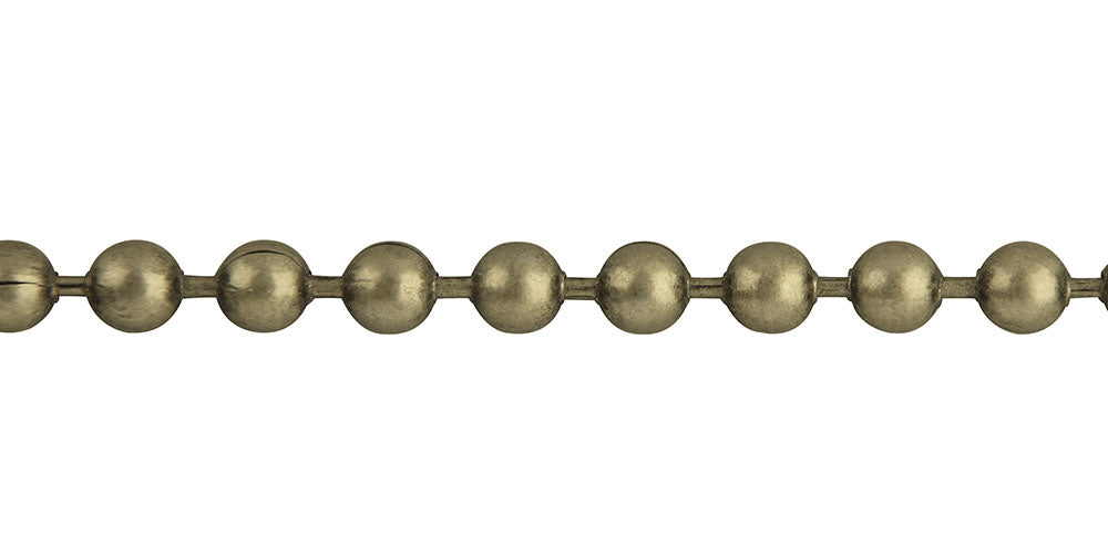 Hallis Antique Brass Chain Loop (50cm Drop) - 100cm