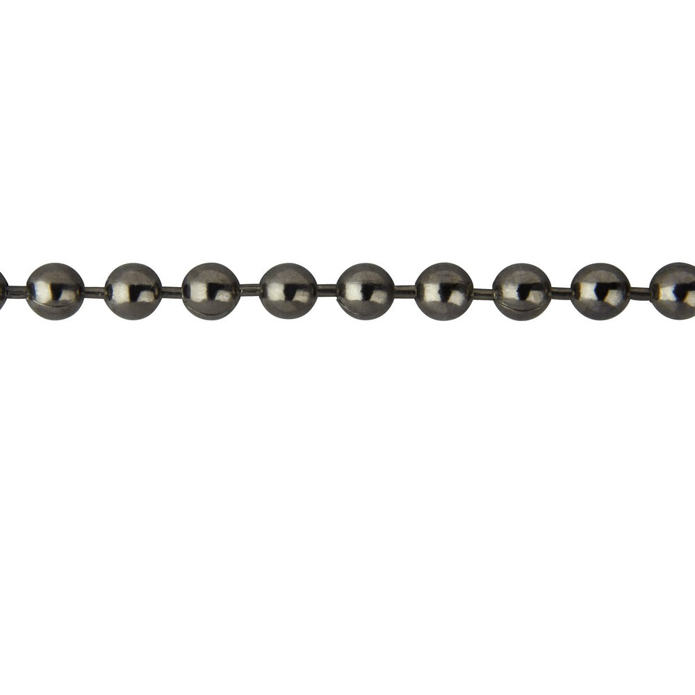 Hallis Black Nickel Chain Loop (150cm Drop) -300cm