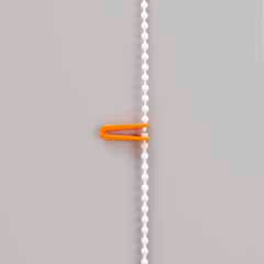 Continuous Breakaway White Chain (250cm Drop) -500cm