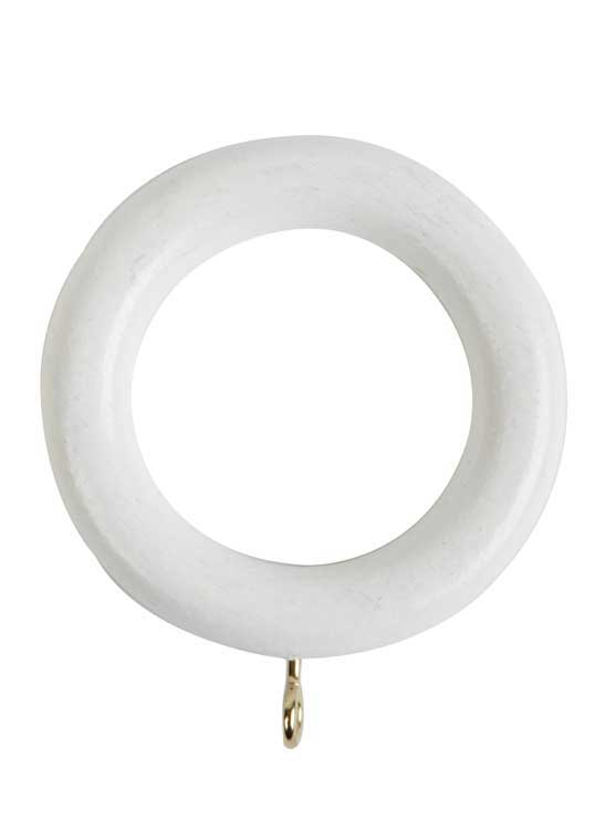 28mm Woodline Wood Rings pk4 - White