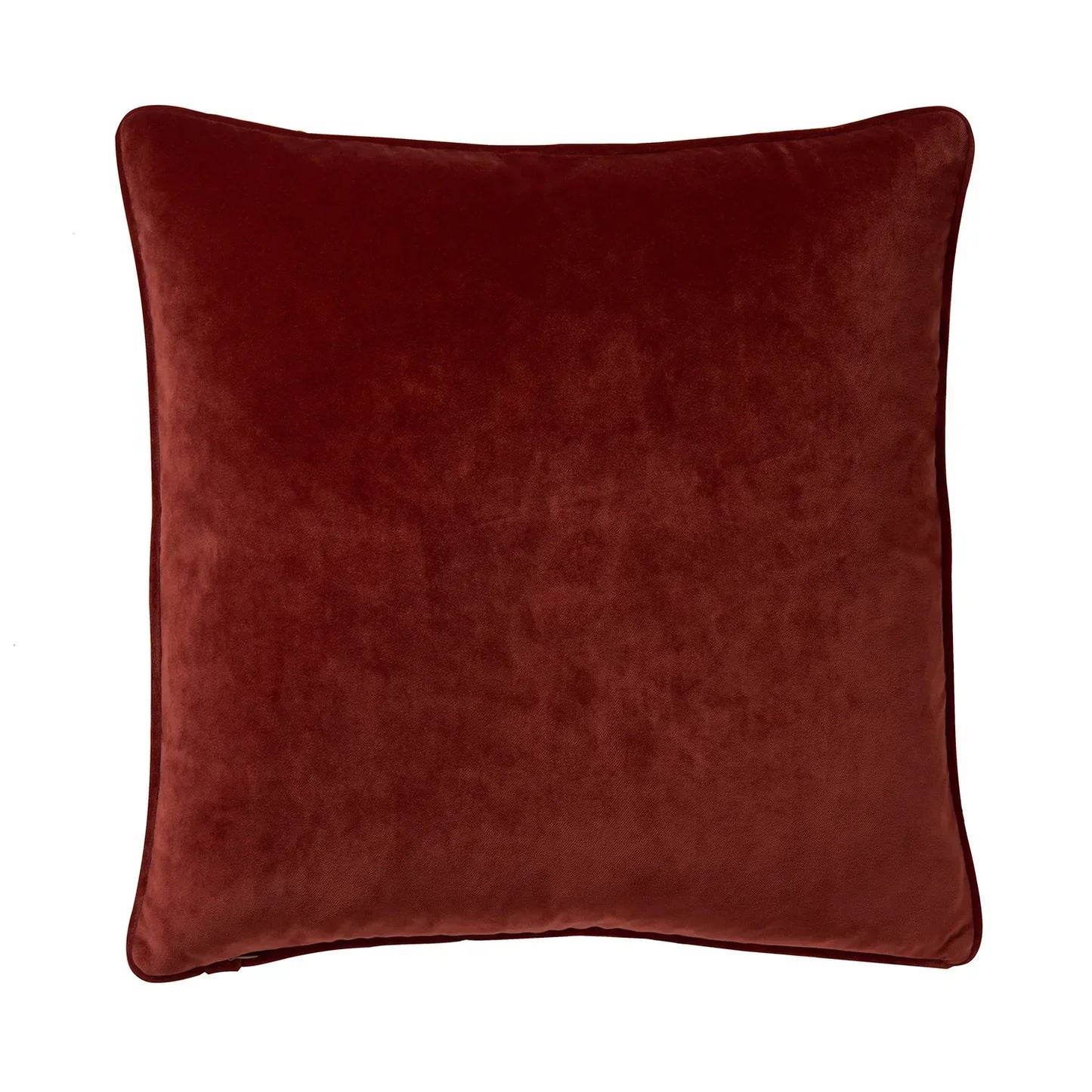 Hi Ho Silver Velvet Cushion - Campfire