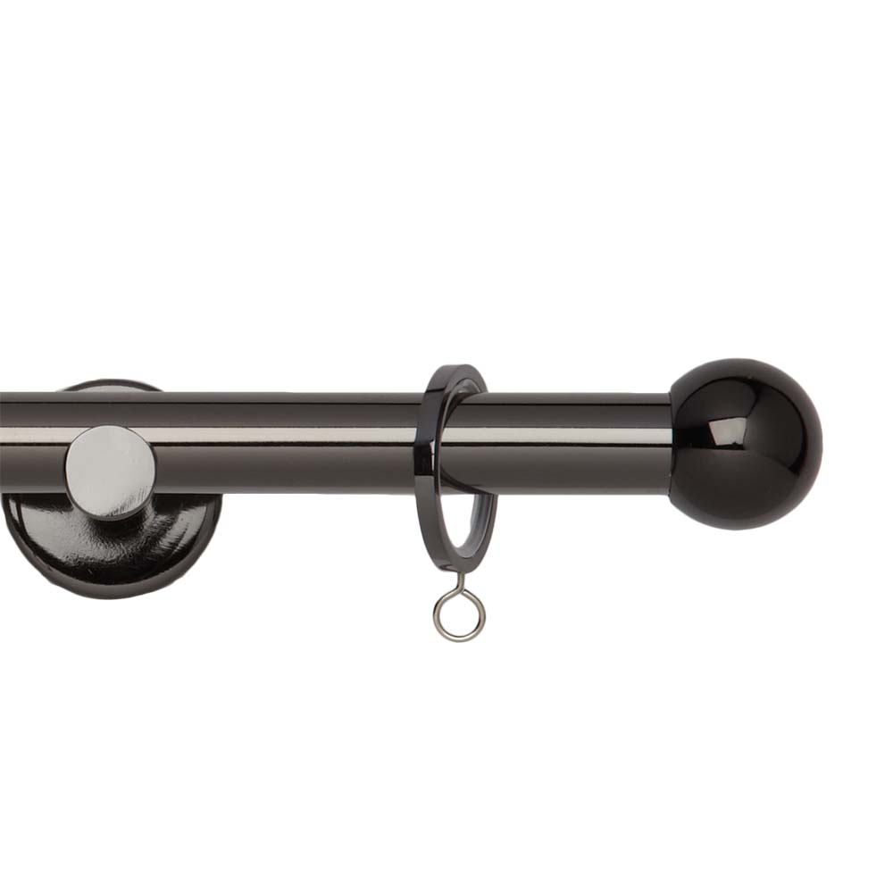 19mm Ball Complete Pole Set - Black Nickel