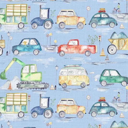 Traffic Jam Fabric