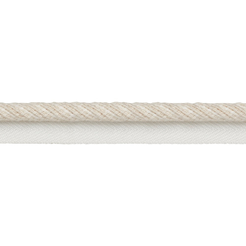 Prairie Flanged Piping Cord - Chalk